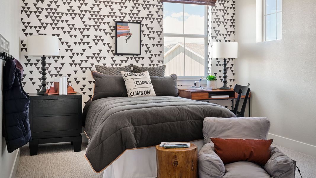 Representative furnished interior of a home built from the Vail by Taylor Morrison in Parterre Destination Collection, Thornton (Image 26).