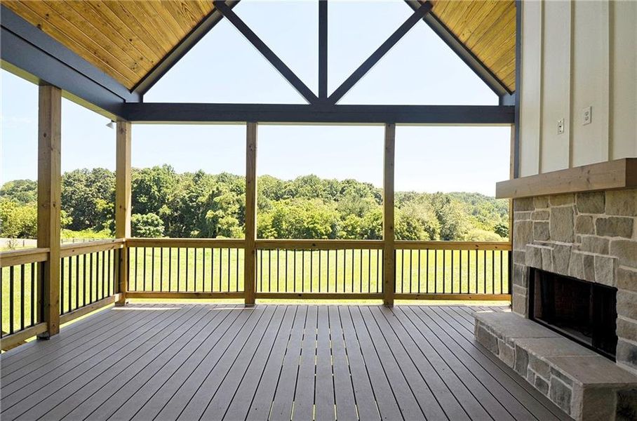 Exterior details and patio area of a home in , Monroe (Image 4). Exterior details and patio area of a home in , Monroe (Image 4).
