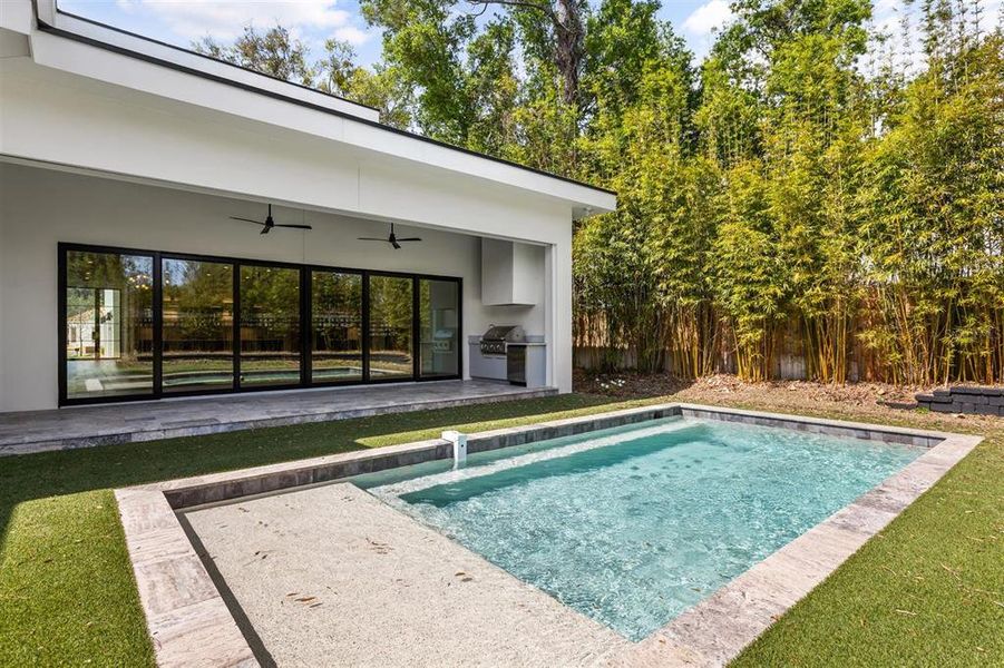 Exterior details and patio area of a home in , Winter Park (Image 31).