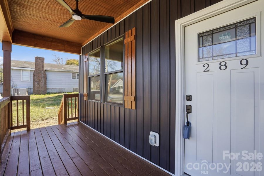 Exterior details and patio area of a home in , Concord (Image 21).