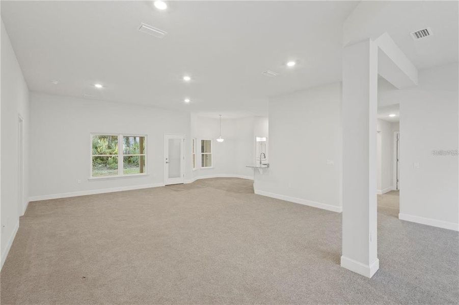 Stock photo. Home will be similar colors and material will vary.