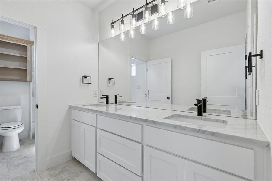 Furnished interior view inside a new home in , Ponder (Image 9).