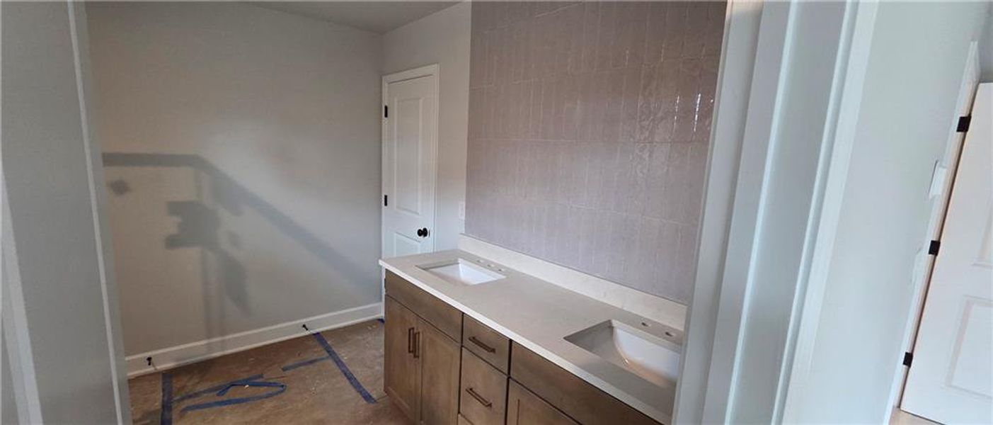 In-progress construction of a new home in Oakwood, Cumming, GA (Image 21).