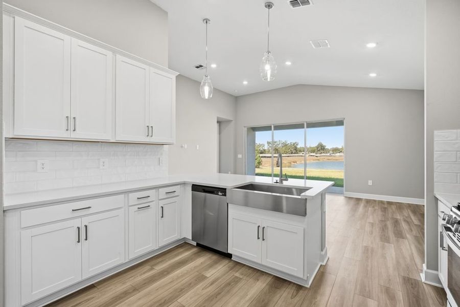 Representative furnished interior of a home built from the Saint Thomas by Taylor Morrison in Firethorn, Parrish (Image 4).