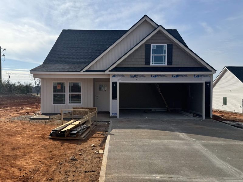 In-progress construction of a new home in Bent Tree, Gaffney, SC (Image 3).