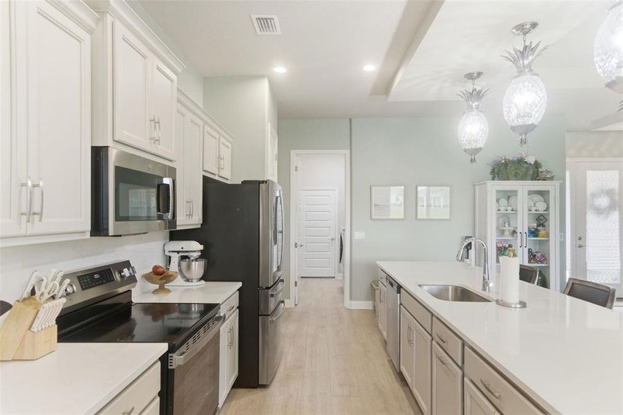 Furnished interior view inside a new home in , Deland (Image 35).