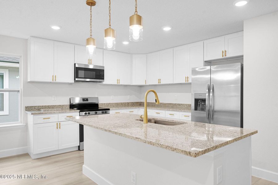 Furnished interior view inside a new home in , Jacksonville (Image 9). Furnished interior view inside a new home in , Jacksonville (Image 9).