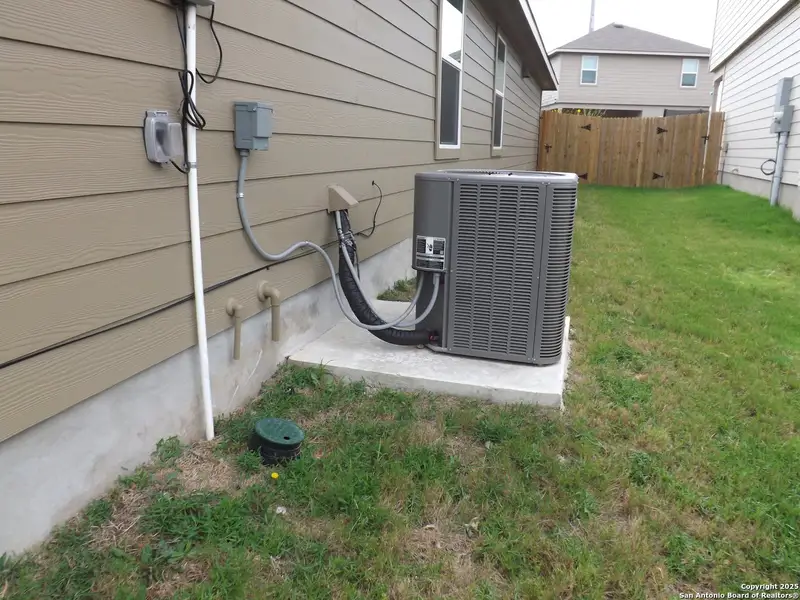Exterior details and patio area of a home in Salado Creek, San Antonio (Image 3). Exterior details and patio area of a home in Salado Creek, San Antonio (Image 3).