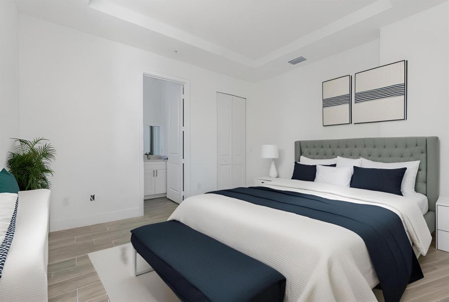 Furnished interior view inside a new home in , Rotonda West (Image 12).