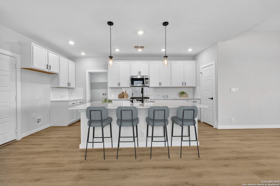 Furnished interior view inside a new home in , New Braunfels (Image 8). Furnished interior view inside a new home in , New Braunfels (Image 8).