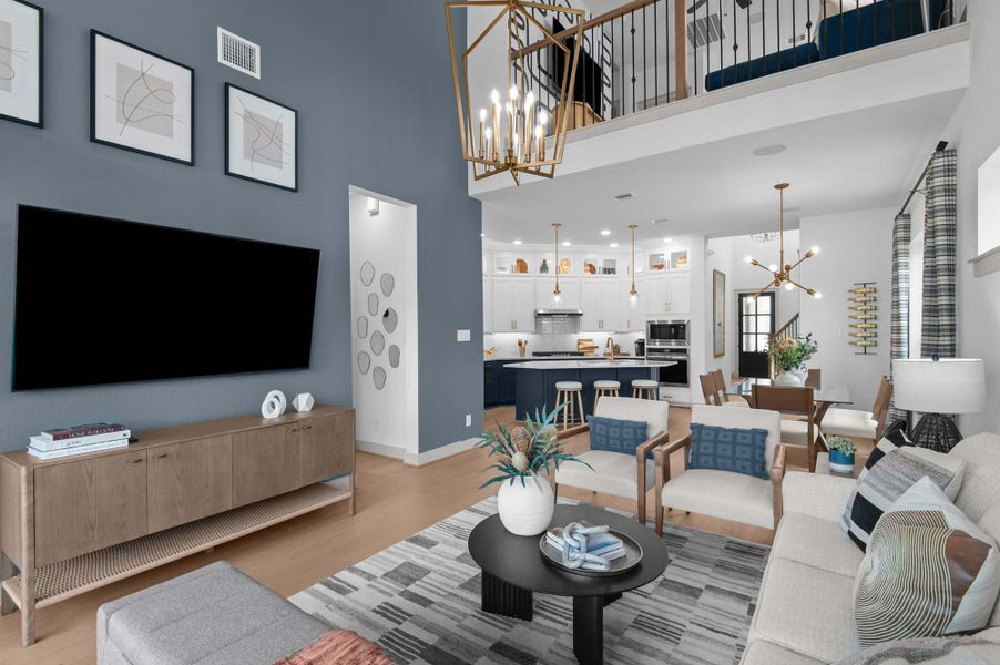 The Galveston - Family Room The Galveston - Family Room