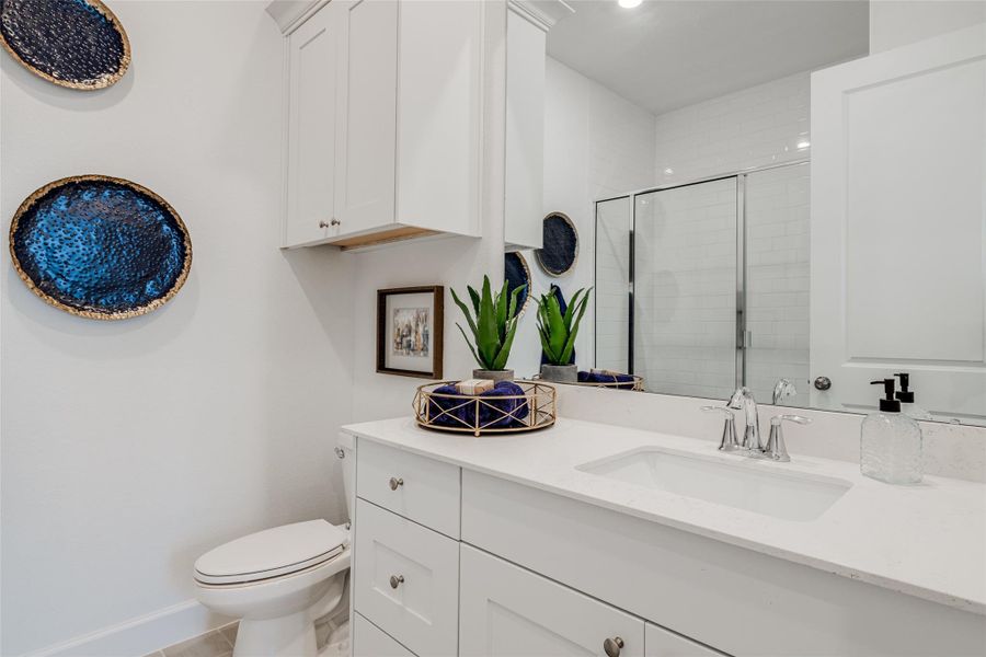 Furnished interior view inside a new home in Anniston, Katy (Image 40).