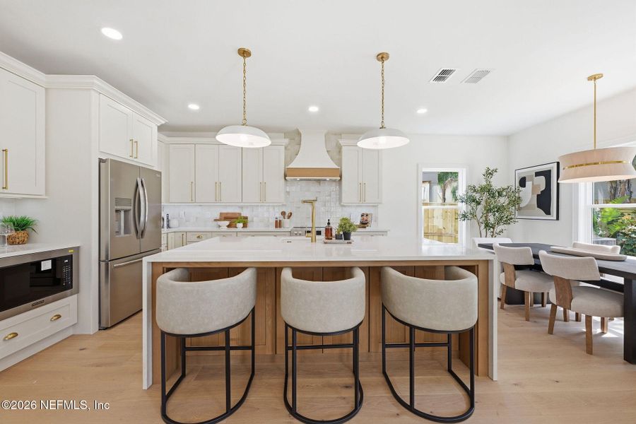 Furnished interior view inside a new home in , Jacksonville Beach (Image 5).