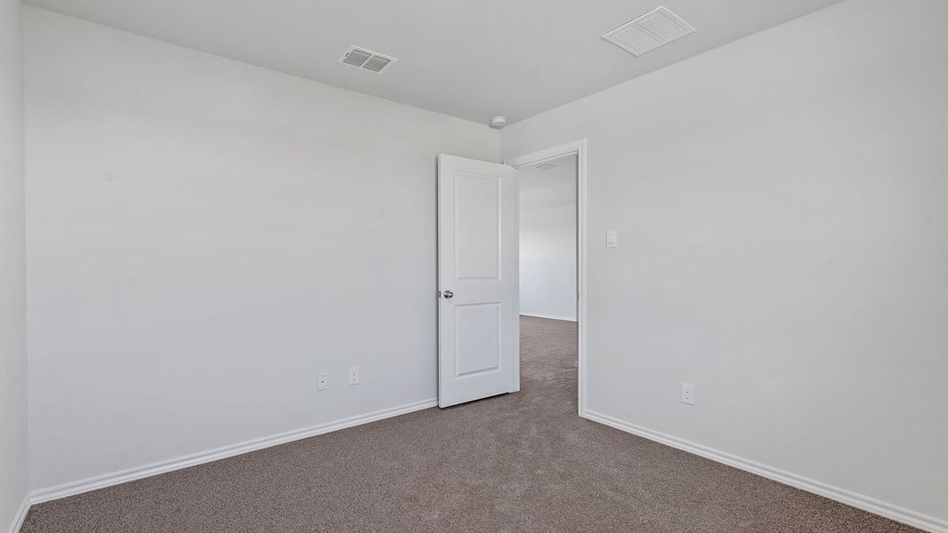 Spacious, unfurnished interior of a new home in Springhill South, Boyd (Image 34). Spacious, unfurnished interior of a new home in Springhill South, Boyd (Image 34).