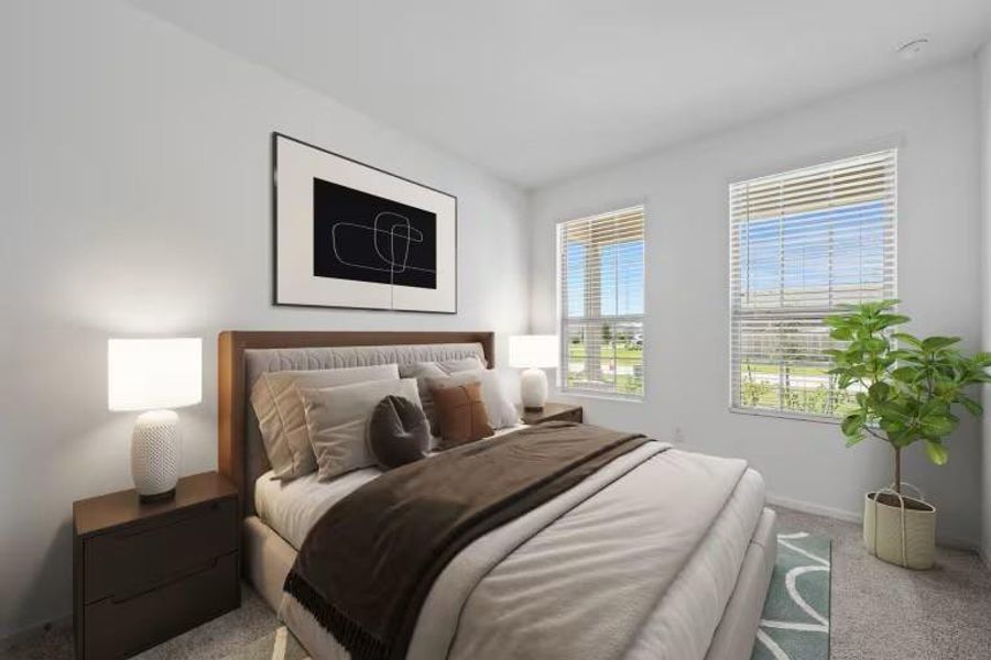 MODEL HOME images may NOT be consistent with the finished product.
