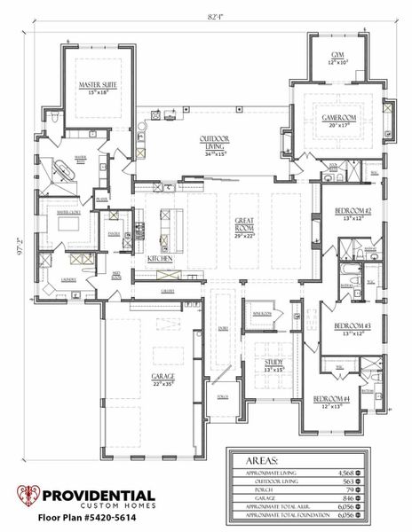 2D floor plan layout for the Plan 811 by PROVIDENTIAL CUSTOM HOMES in 1830 Place, Argyle, TX (Image 1). 2D floor plan layout for the Plan 811 by PROVIDENTIAL CUSTOM HOMES in 1830 Place, Argyle, TX (Image 1).