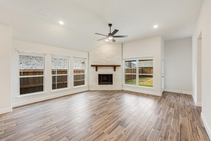 Spacious, unfurnished interior of a new home in Silo Mills Classic 50, Joshua (Image 18).