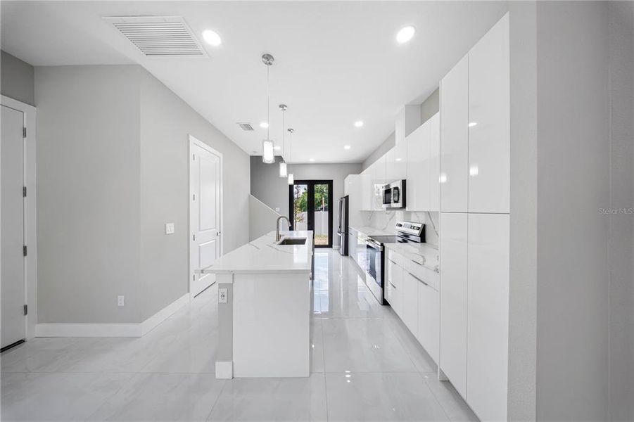 Furnished interior view inside a new home in , Tampa (Image 7).
