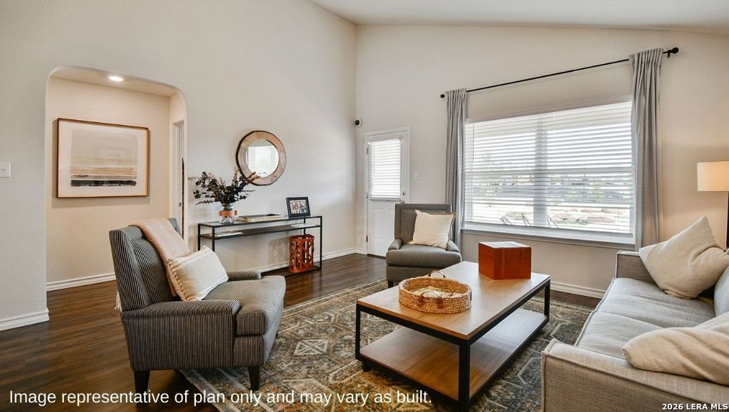 Furnished interior view inside a new home in High Garden, Comfort (Image 6).