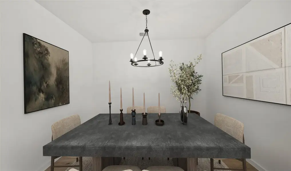 Charming dining area (*Photo not of actual home and used for illustration purposes only.)