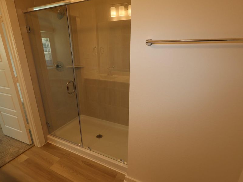 Close-up of interior finishes inside a home in Pinewood at Grand Texas, New Caney (Image 11).