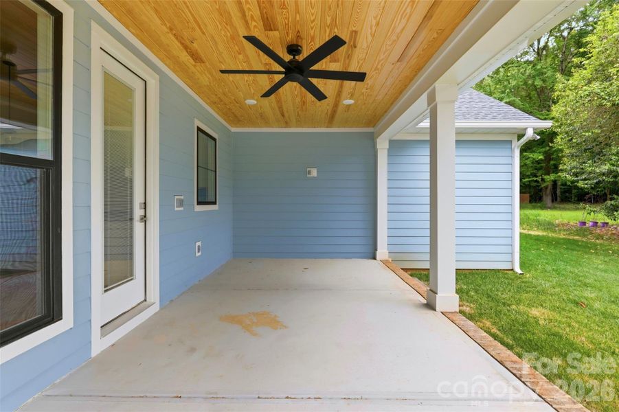 Back Patio
