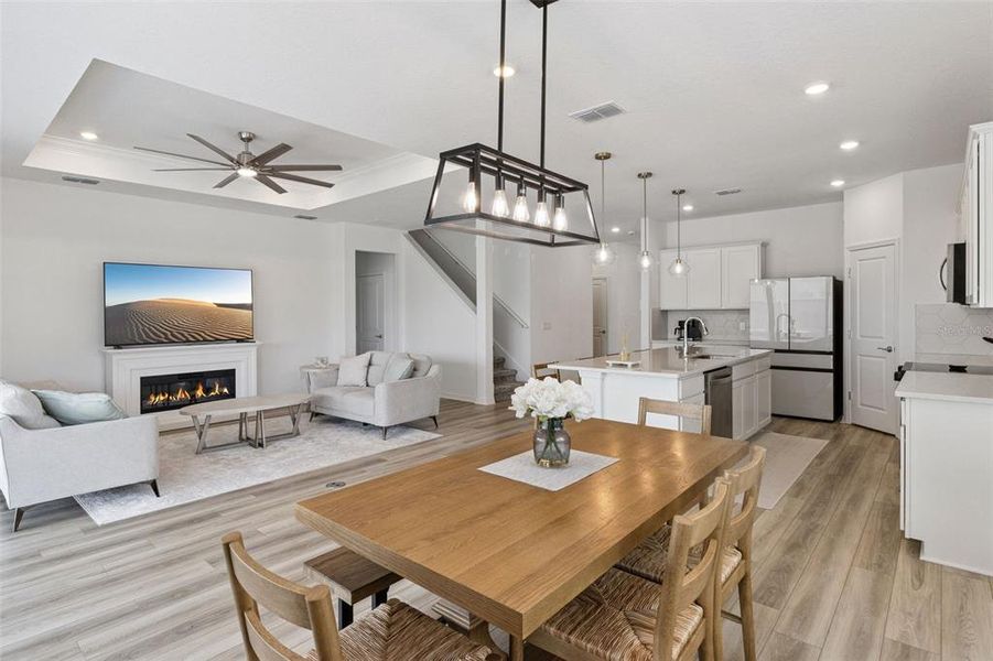 Furnished interior view inside a new home in , Lake Alfred (Image 12).