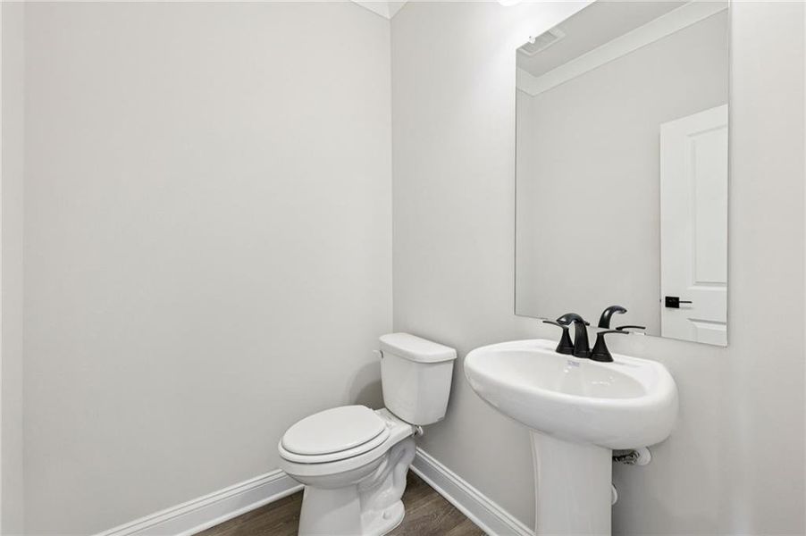 Furnished interior view inside a new home in River Pointe, Monroe (Image 15).