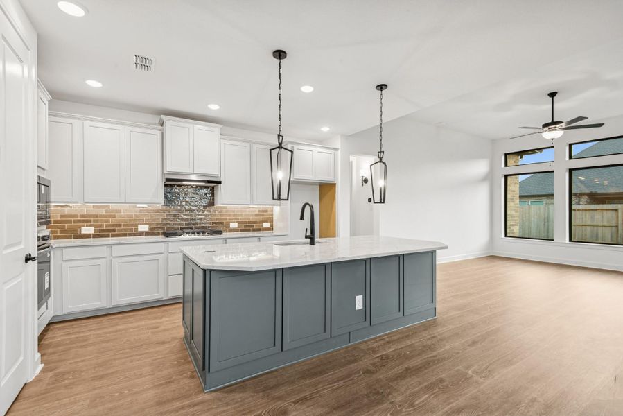 Furnished interior view inside a new home in Riceland 50’ Front Load Homesites, Mont Belvieu (Image 10).