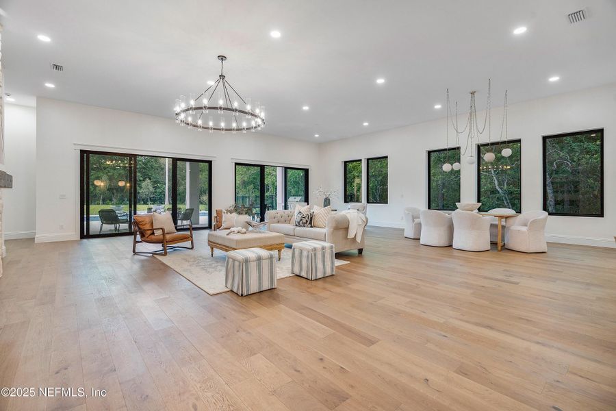 Furnished interior view inside a new home in , St. Augustine (Image 53).