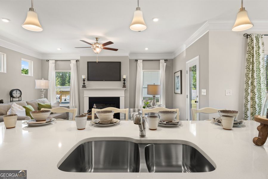 Furnished interior view inside a new home in Trellis Park, Hampton (Image 10).
