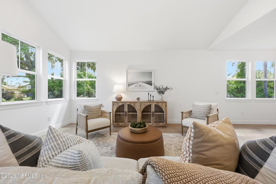Furnished interior view inside a new home in Palm Coast Homes, Palm Coast (Image 33).