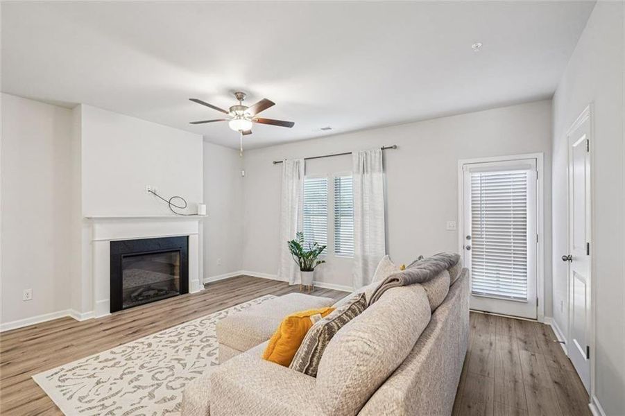 Furnished interior view inside a new home in Chatham, Hampton (Image 8).