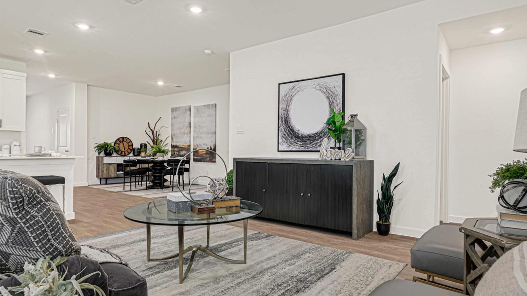 Furnished interior view inside a new home in Holly Ridge, Rosenberg (Image 18).