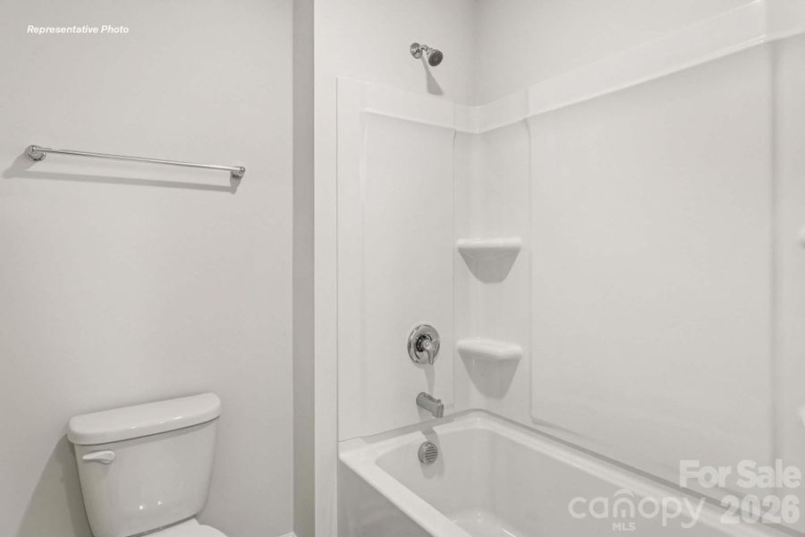 Furnished interior view inside a new home in Secrest Commons, Monroe (Image 5).