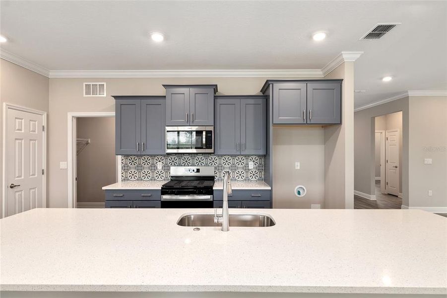 Furnished interior view inside a new home in , Ocala (Image 36).