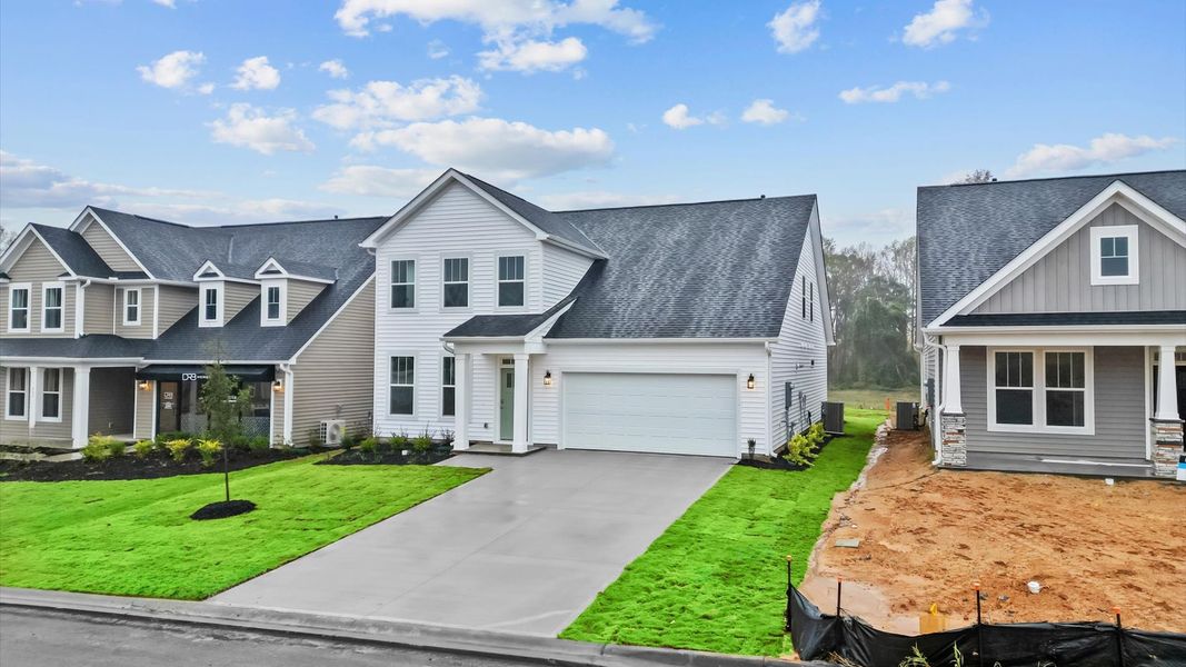 Superior exterior design with modern details and established charm Superior exterior design with modern details and established charm