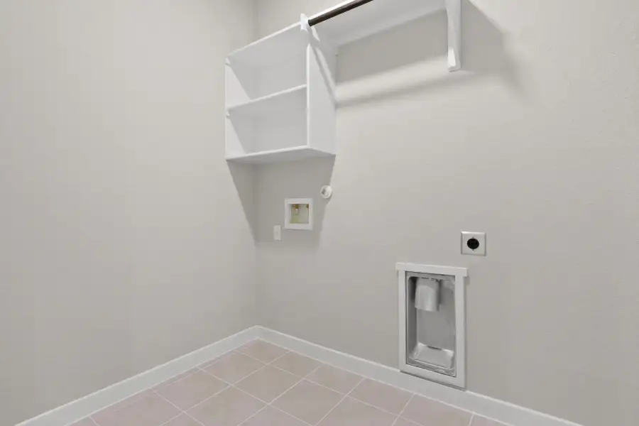 Utility room in the Willow home plan by Trophy Signature Homes – REPRESENTATIVE PHOTO Utility room in the Willow home plan by Trophy Signature Homes – REPRESENTATIVE PHOTO