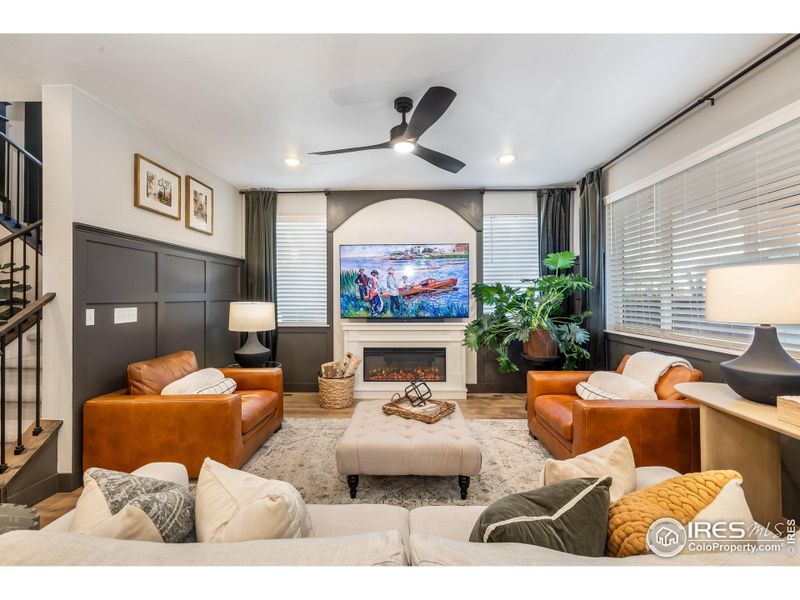 Furnished interior view inside a new home in , Windsor (Image 41).