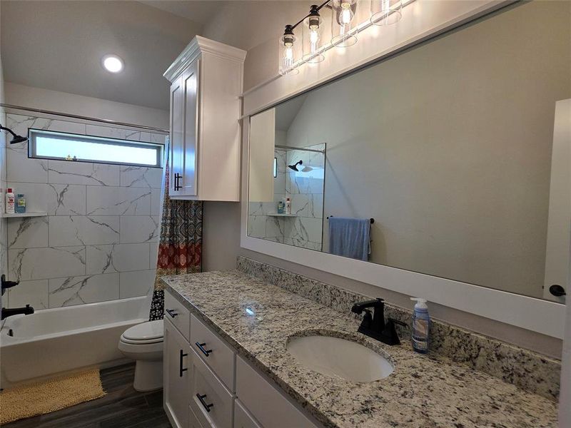 Furnished interior view inside a new home in , Springtown (Image 22).