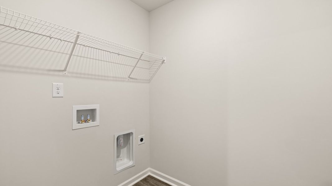 Representative unfurnished interior of a home built from the Hayden by D.R. Horton in Locust Grove Station - Cedar Ridge, Locust Grove (Image 24).