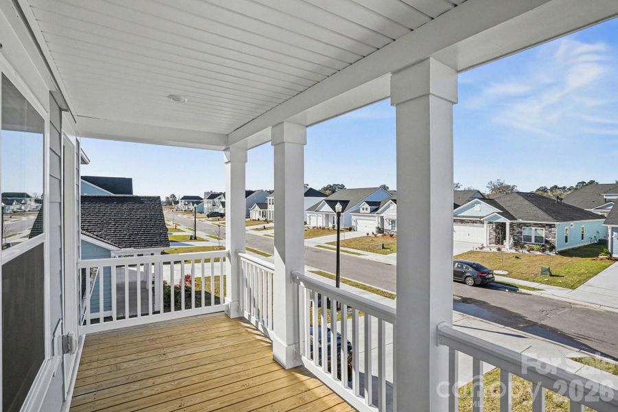 Exterior details and patio area of a home in , Myrtle Beach (Image 3).