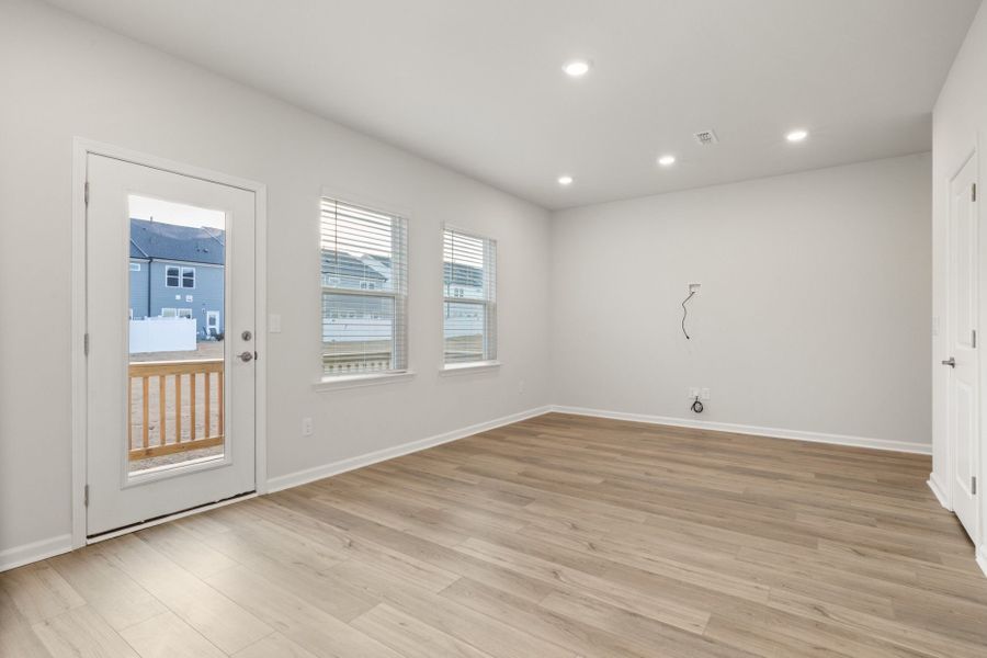 Spacious, unfurnished interior of a new home in Everton, Durham (Image 22).