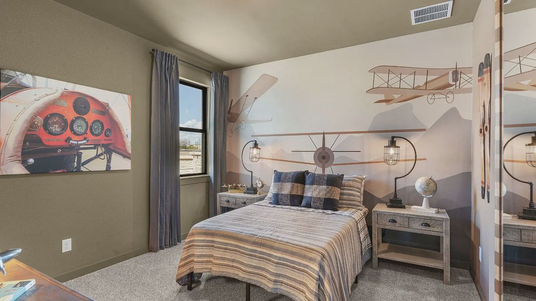 Furnished interior view inside a new home in Newhaven, Manor (Image 7).