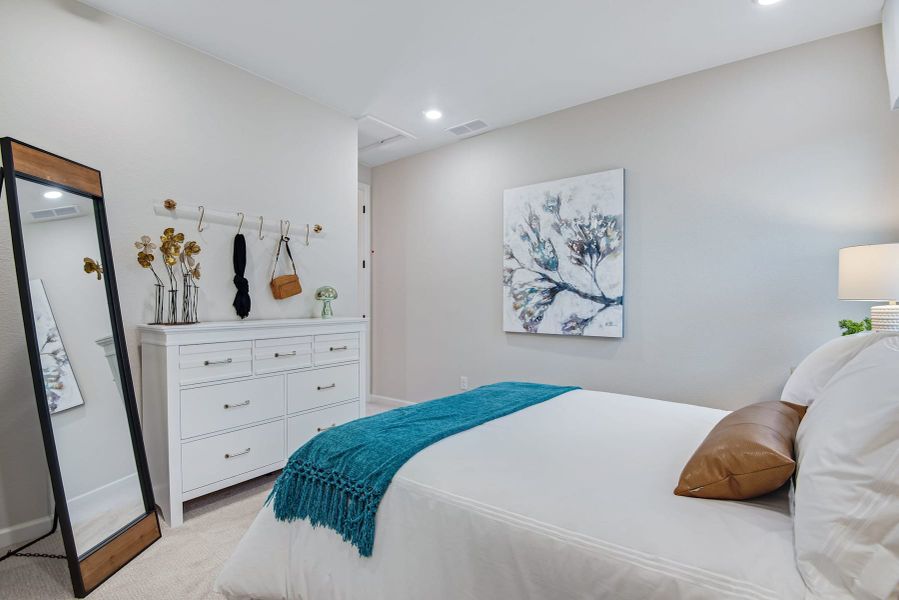 Furnished interior view inside a new home in Reunion, Commerce City (Image 36).
