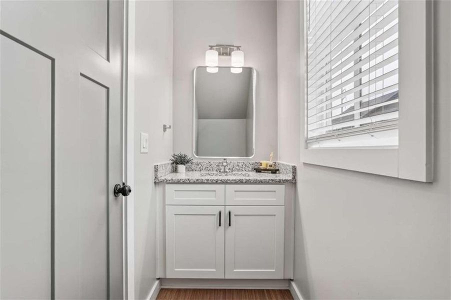 Furnished interior view inside a new home in , Atlanta (Image 10).