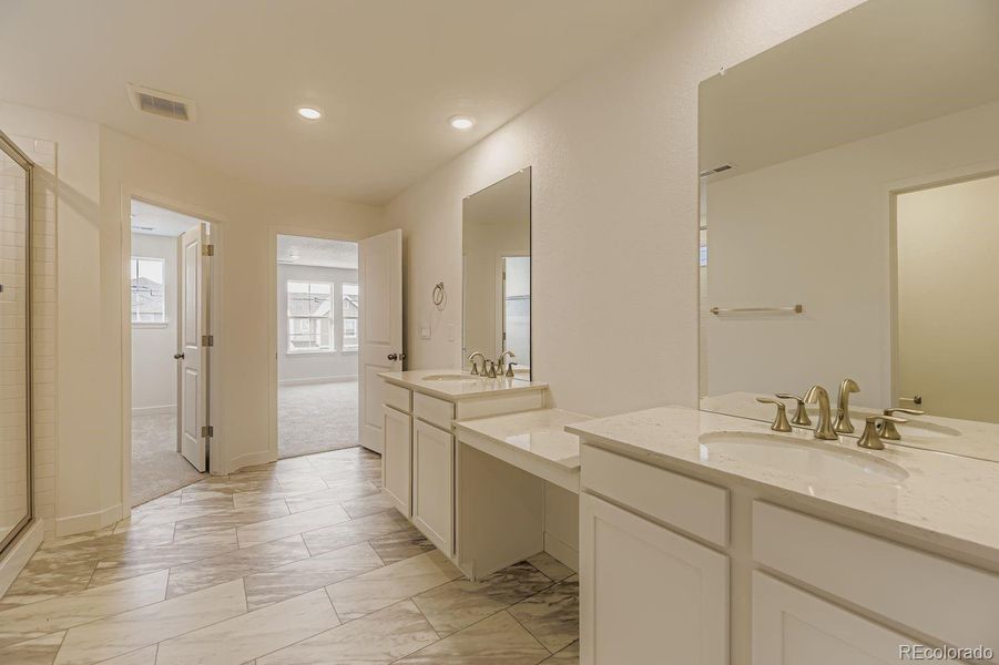 Furnished interior view inside a new home in Newlin Crossing: The Monarch Collection, Parker (Image 8).