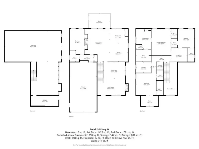 2D floor plan layout of this home in , Canton, GA (Image 42).