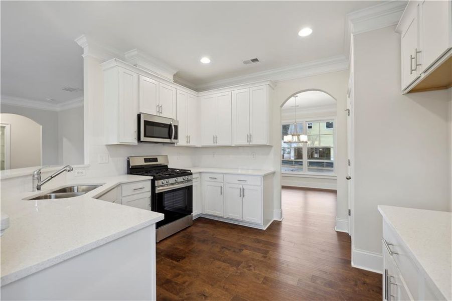 Furnished interior view inside a new home in , Sugar Hill (Image 7).