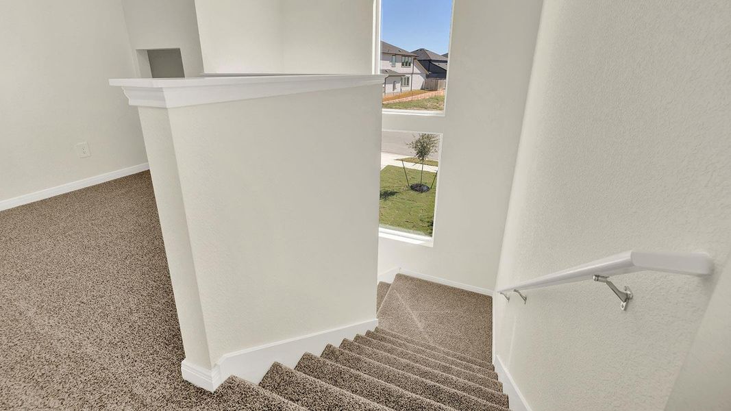 Spacious, unfurnished interior of a new home in Paramount, Kyle (Image 7).